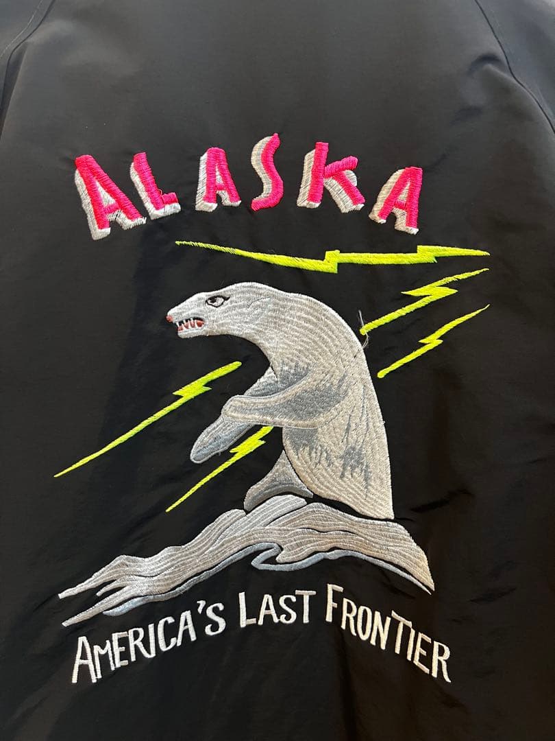 facetasm ALASKA刺繍ナイロンジャケット　サイズ 3