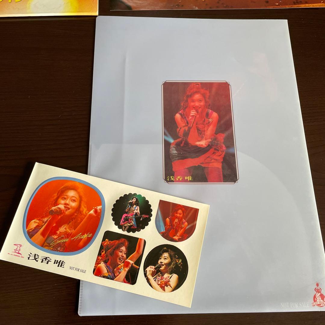 スケバン刑事 LD + レコード ★ YAWARA 浅香唯 クリアファイル