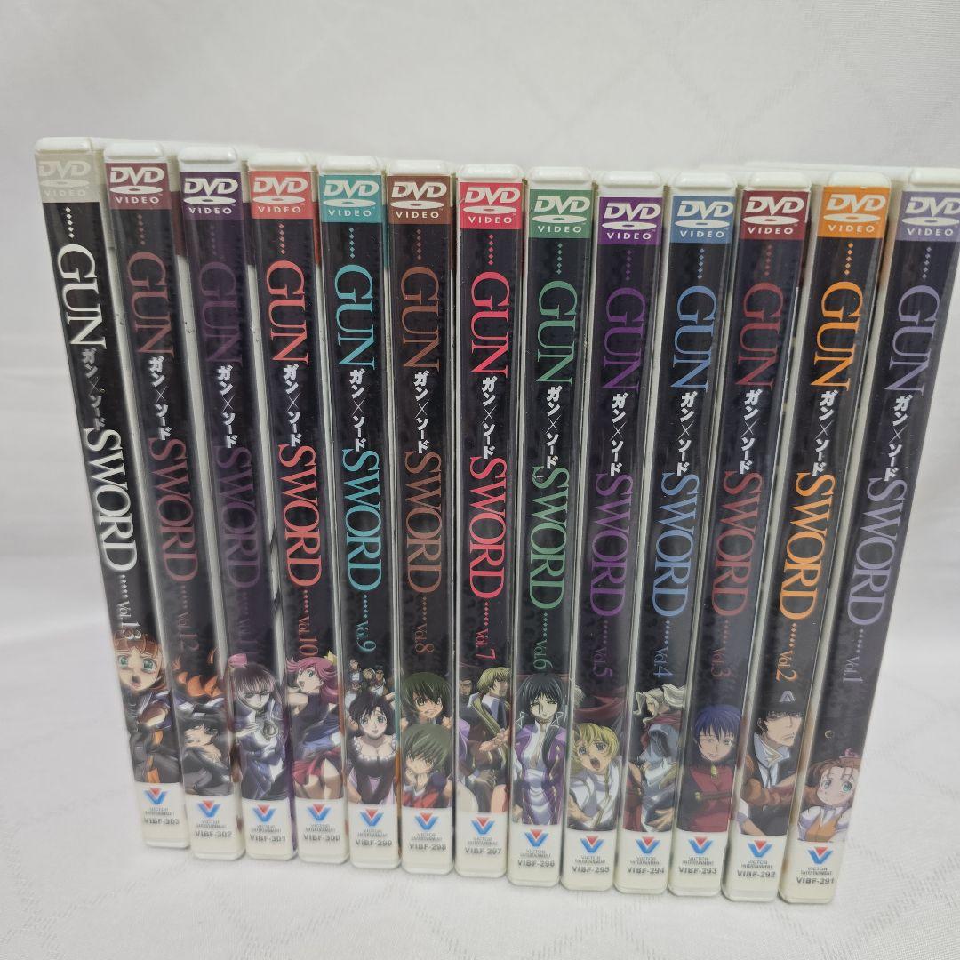 GUN×SWORD DVD 全13巻セット
