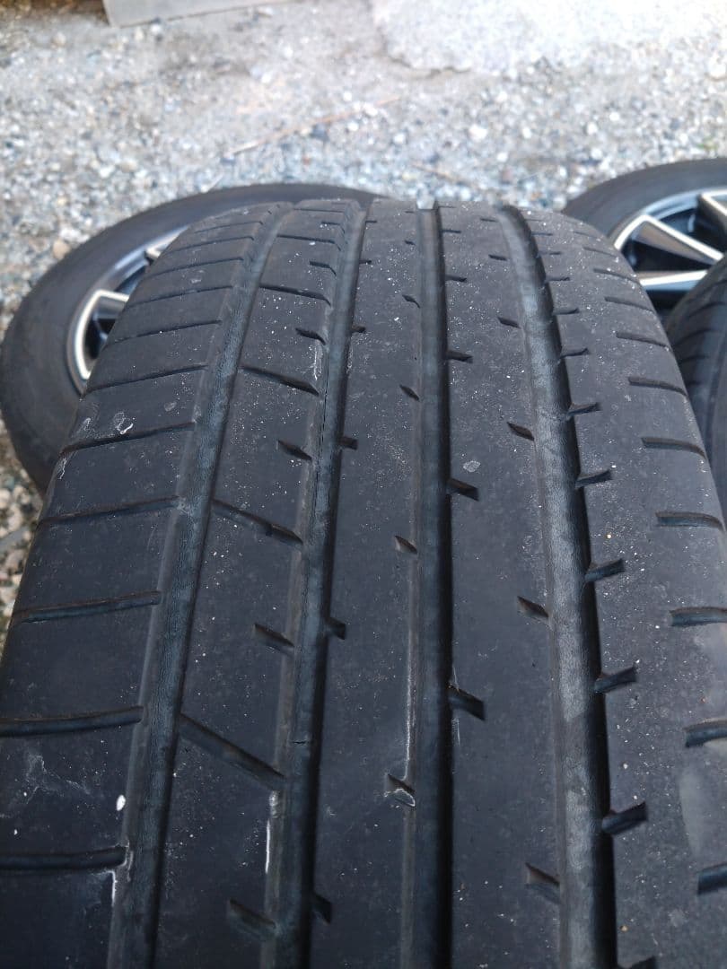 マツダ純正　CX-5純正19インチ　アルミホイール　バリ溝タイヤ付き