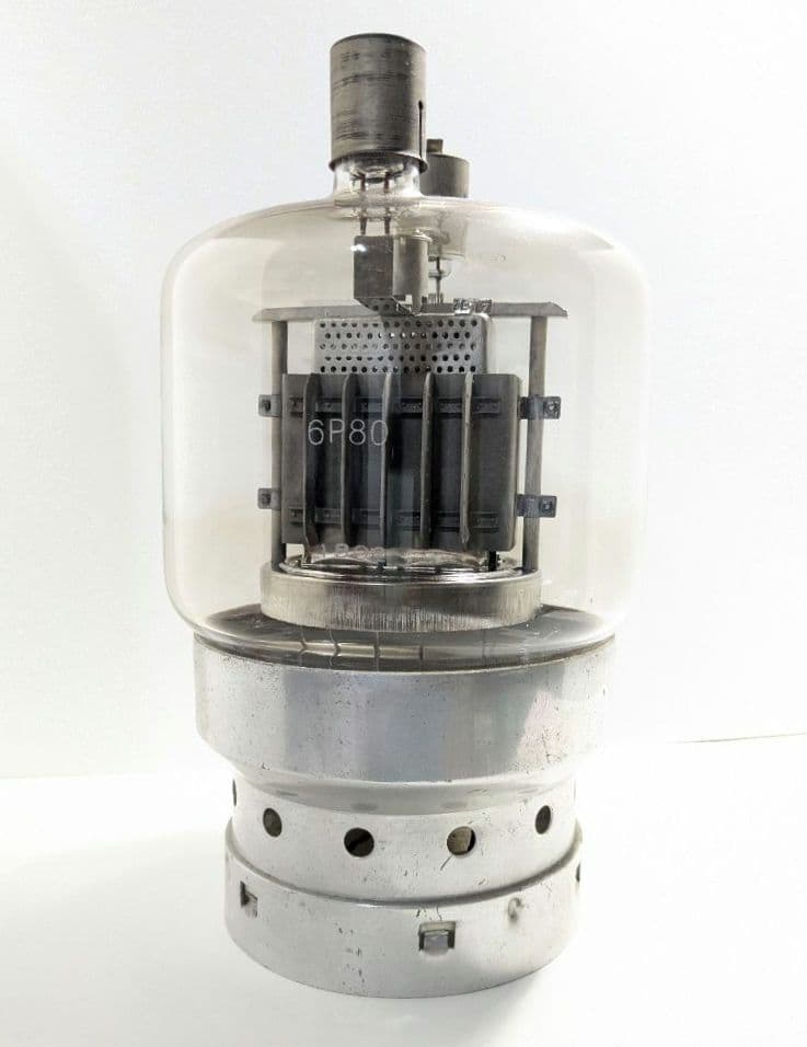 JRC日本無線　大型送信管　6P80