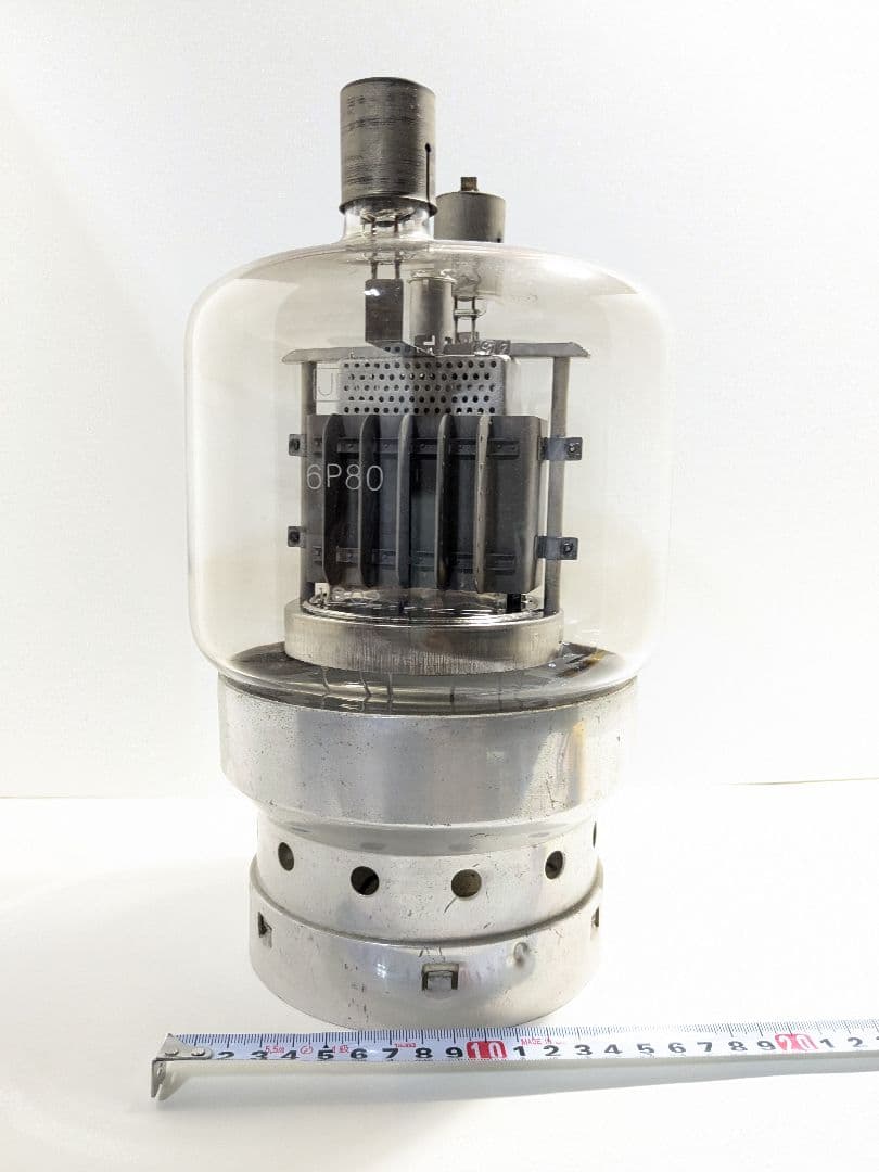 JRC日本無線　大型送信管　6P80