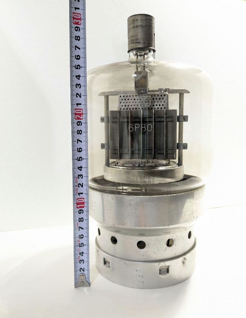 JRC日本無線　大型送信管　6P80
