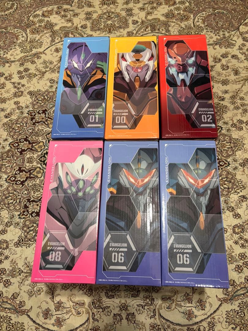 J*S様 エヴァンゲリオン　一番くじ　フィギュア6点セット