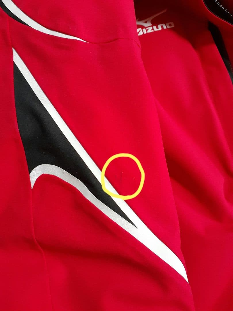 Mizuno メンズ ウィンタースポーツ 上下セット XS 赤 2023年購入品