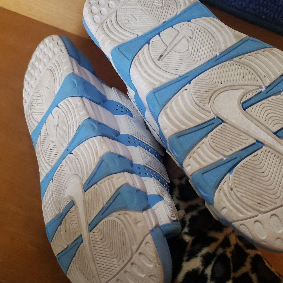 Nike AIR サンダル　スリッパ 青/白