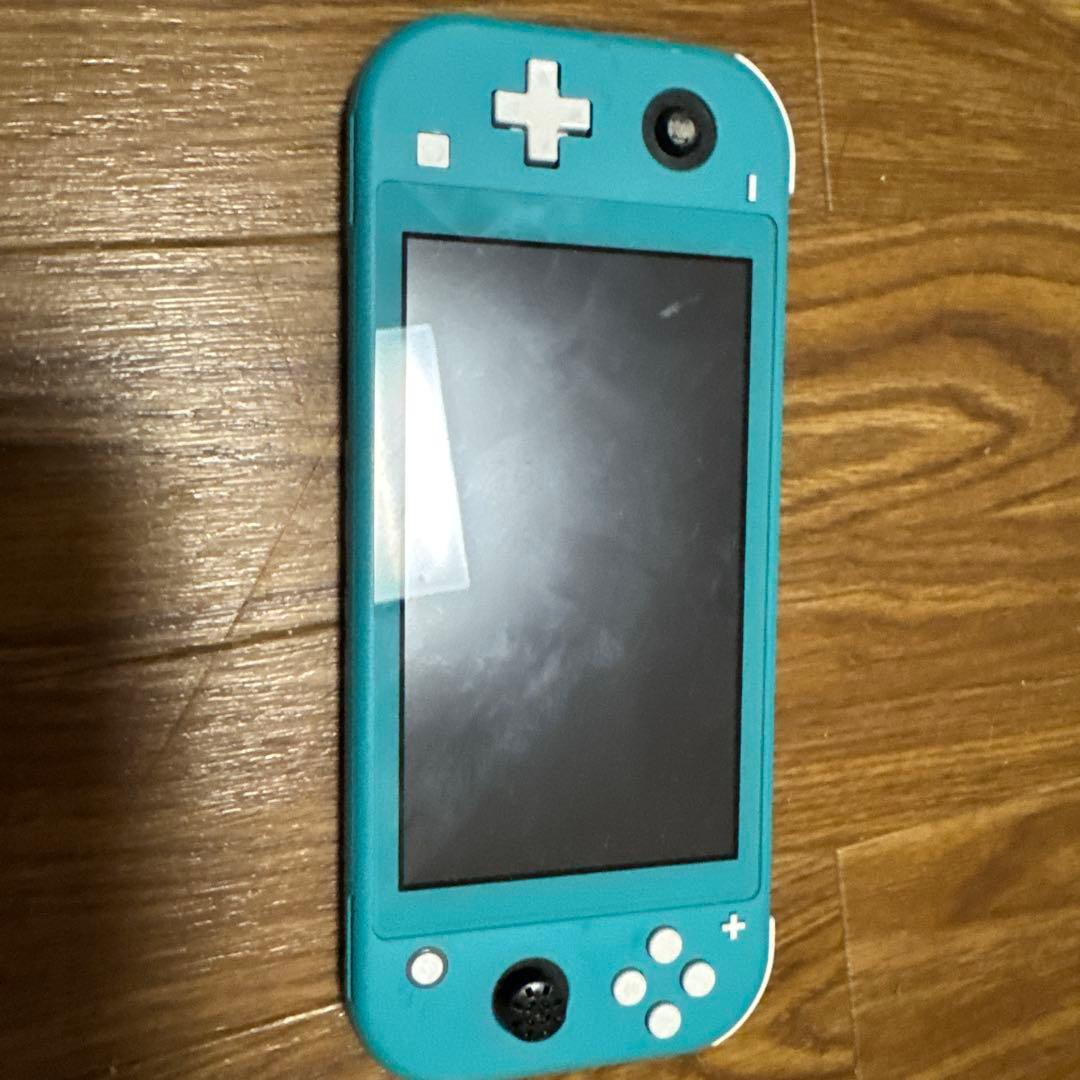 SwitchLite ターコイズ ジャンク 動作OK 片側スティック欠損 箱あり