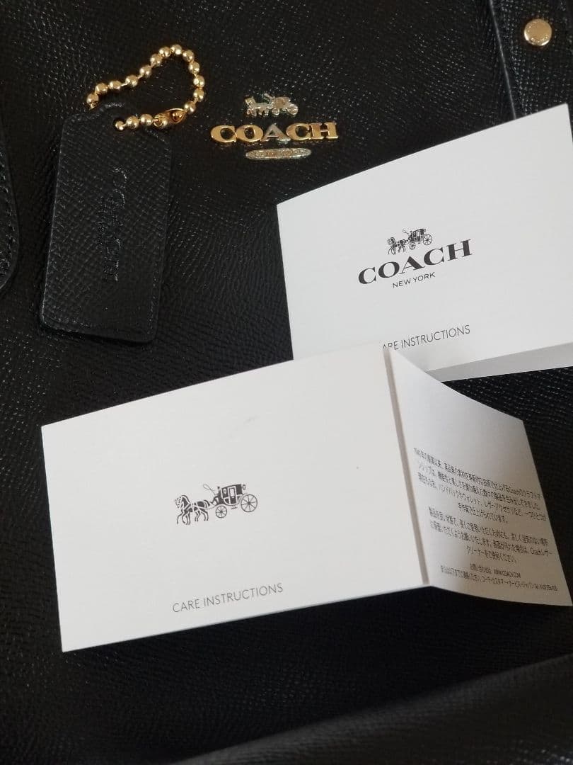 COACH シンプルショルダー　美品　黒