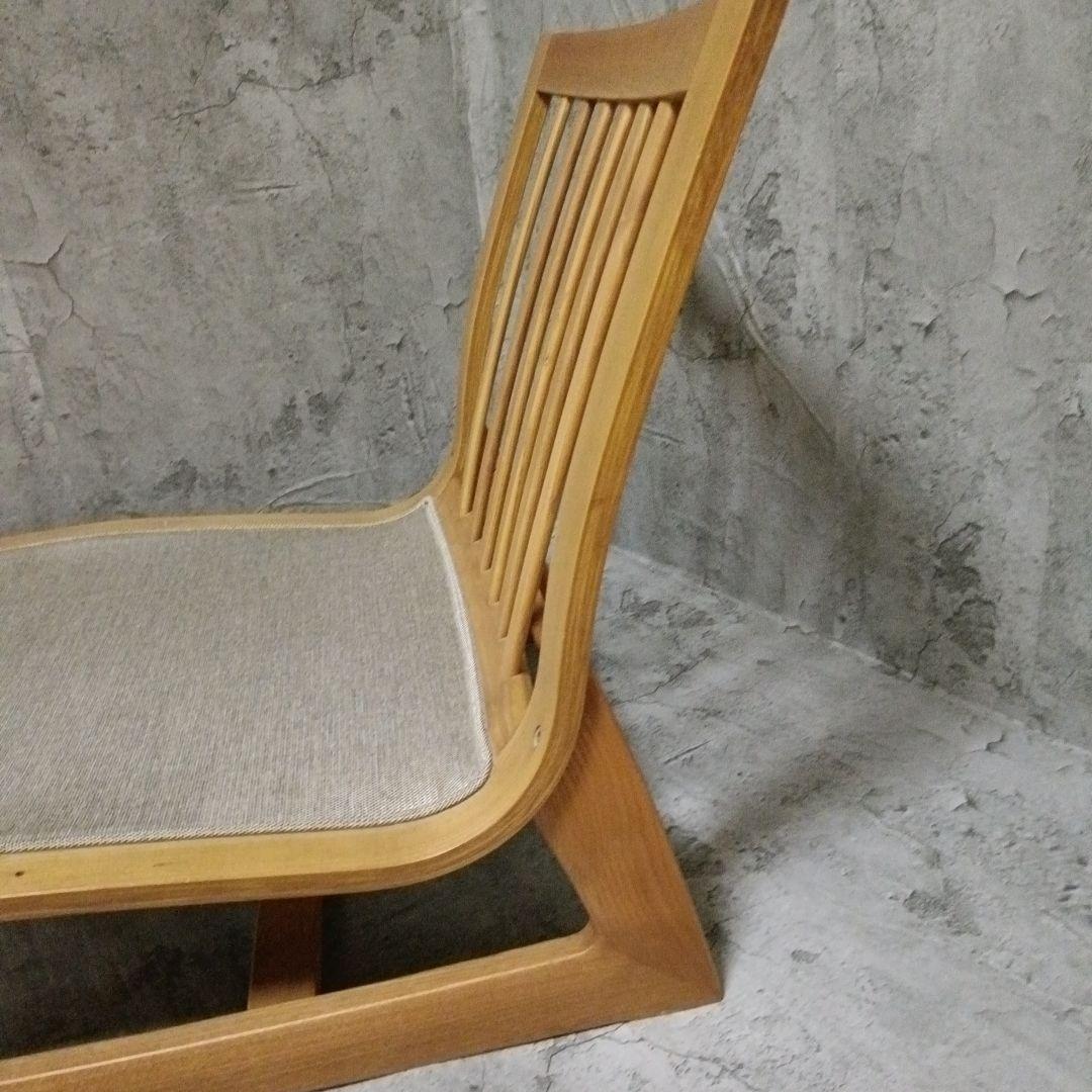 カリモク 木組 ベントウッドソファ プライウッド アームレスソファー レトロ　2