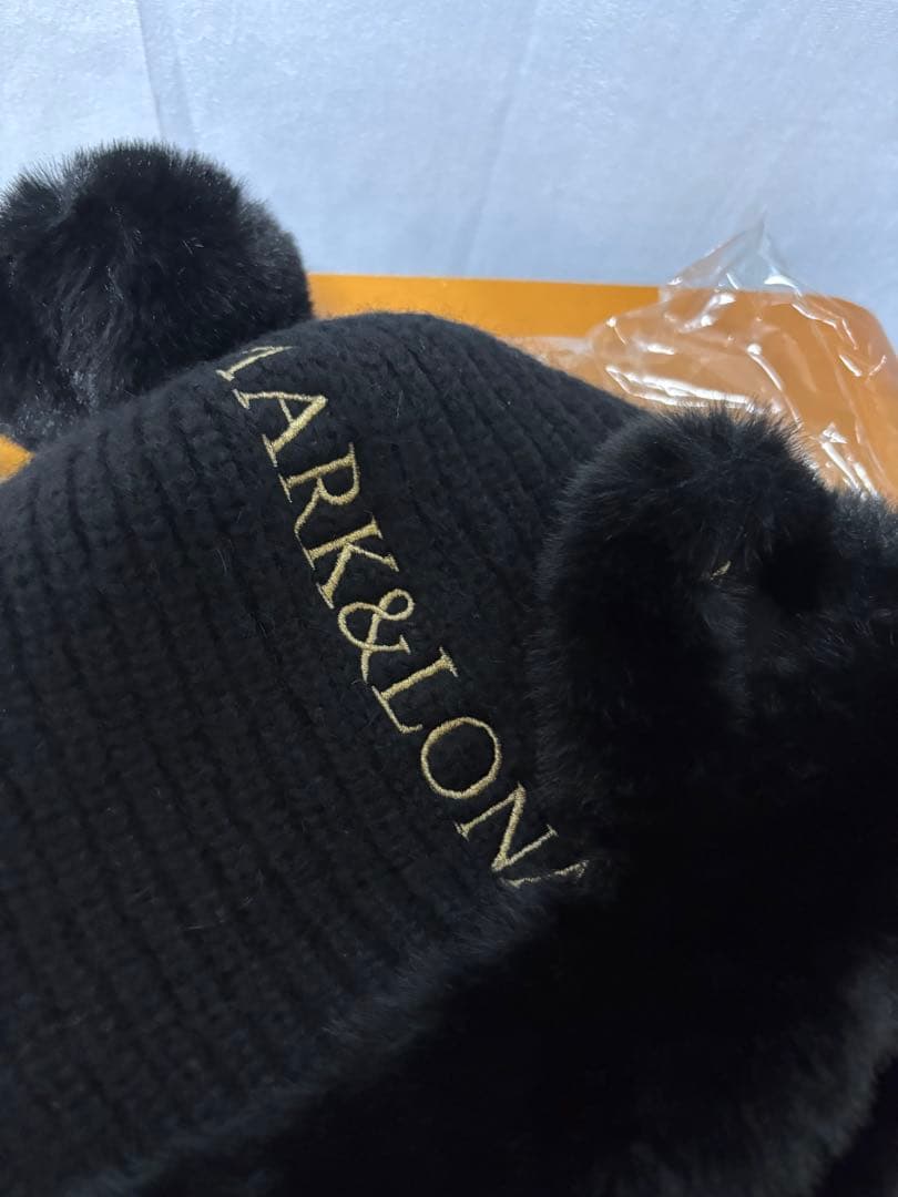 MARK&LONA ネコ耳ニット帽