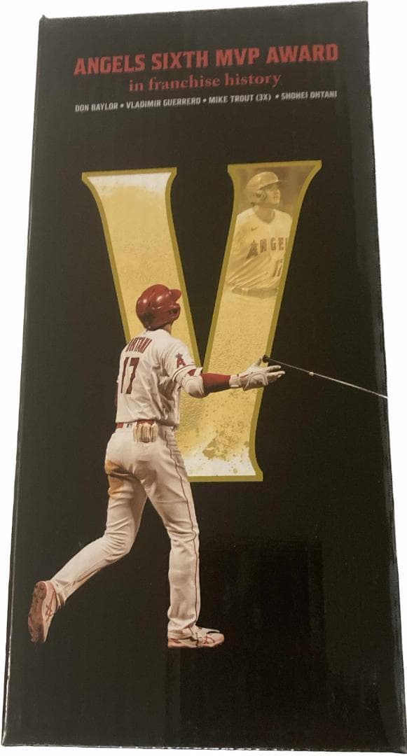 【球場限定】大谷翔平 ボブルヘッド MVP記念　2022年5月10日 人形