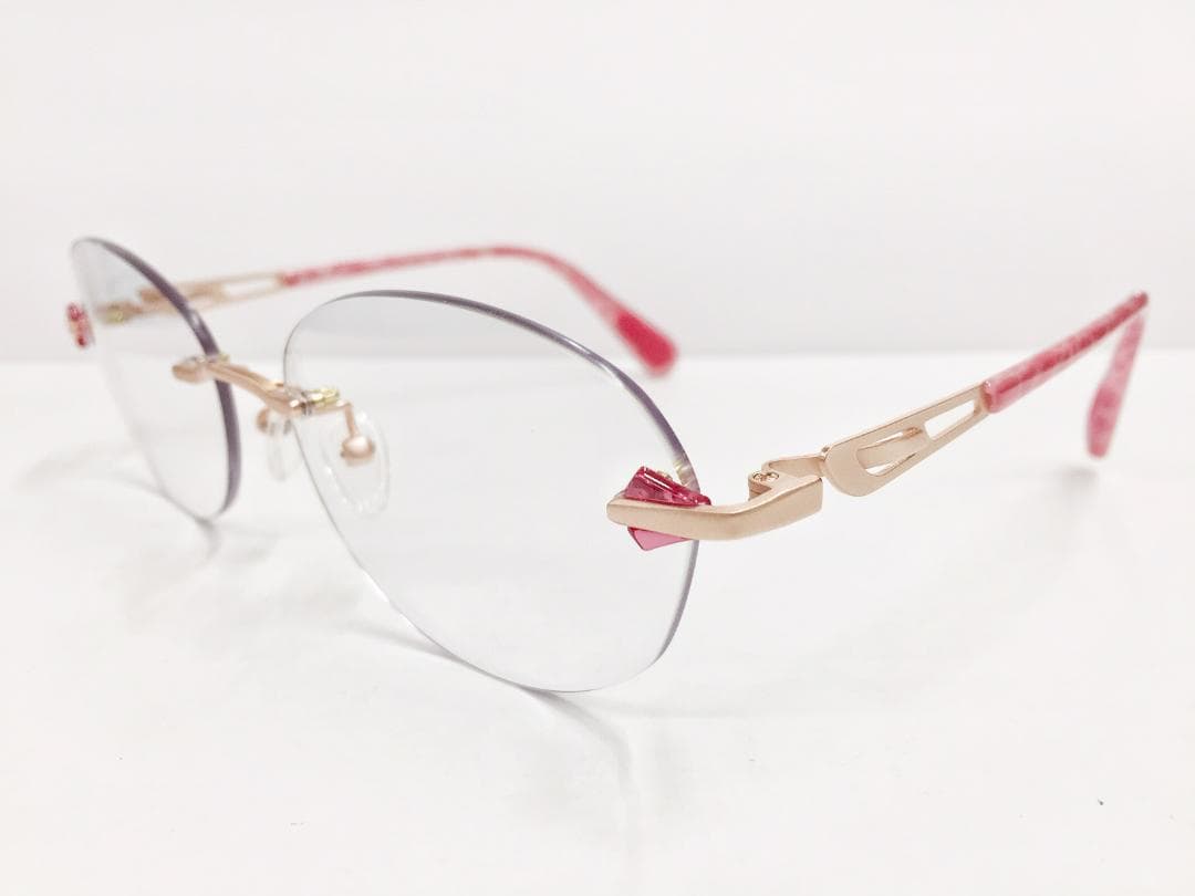 eyebrella/アイブレラ フチ無し クリアエバーＳ ピンク EBー41S