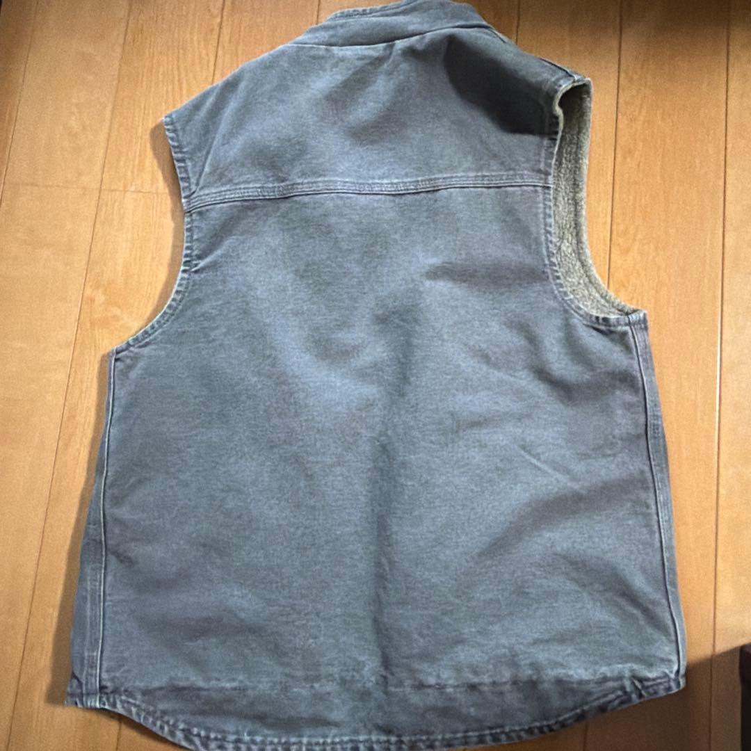 Carhartt ダックベストグレー