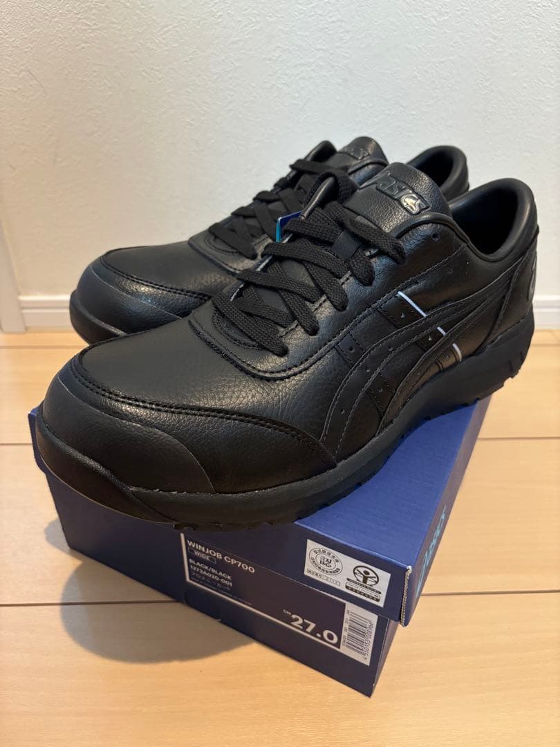 asics WINJOB CP700 ブラック 27.0cm