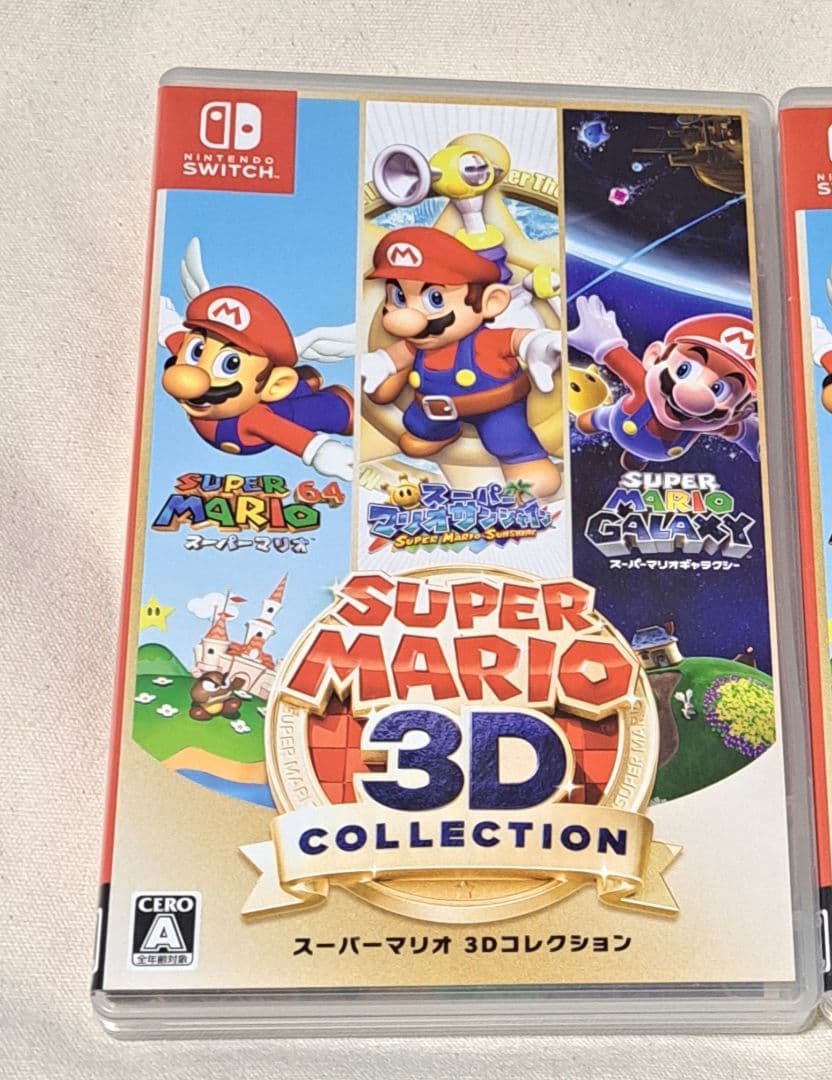 Switchソフト　スーパーマリオ3Dコレクション①