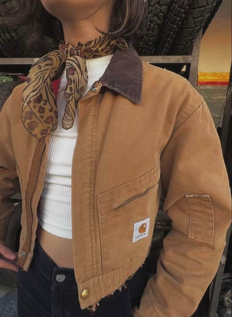 断*す様 Carhartt デトロイトジャケット USA製 リメイク 菅田将暉