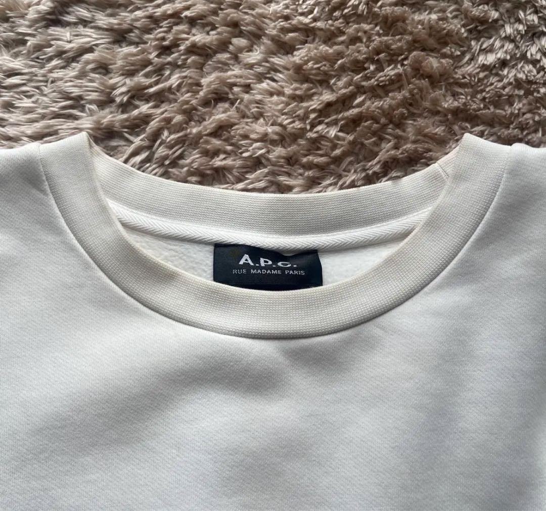 （cha）PS Paul Smith ホワイト　スウェット L