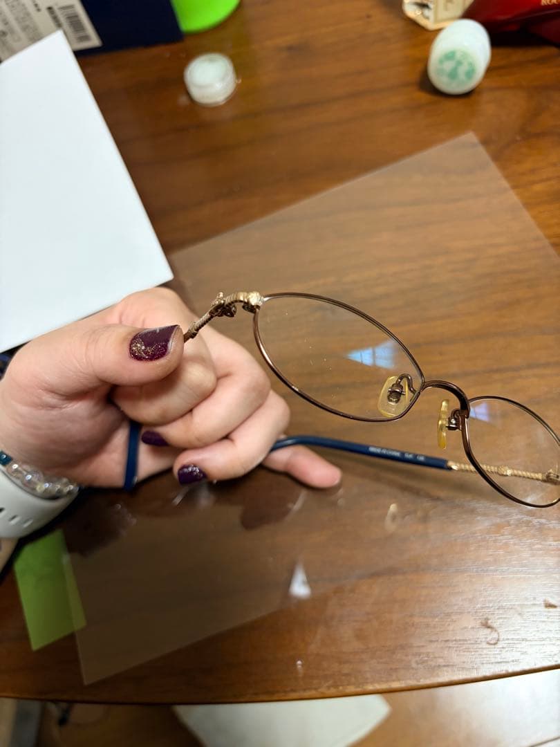 閉鎖最低価格【度入り廃盤ヴィヴィアンメガネ】V96-0109