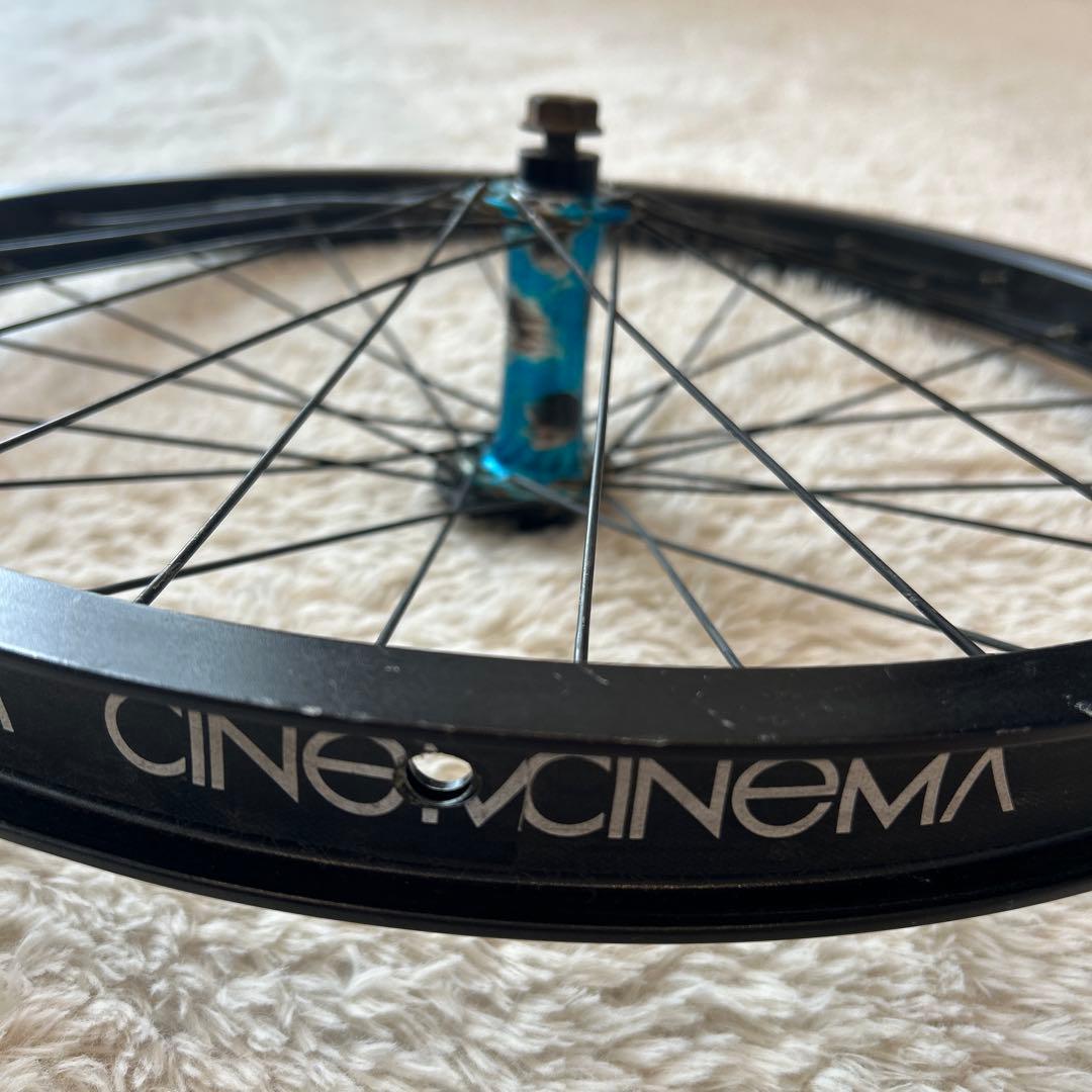 BMXフロントホイール/ CINEMAリム/KINKハブ