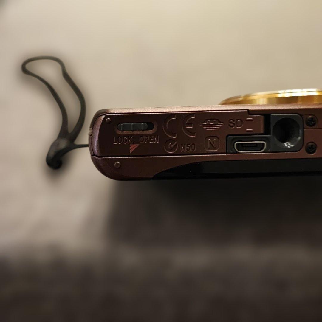 ソニー Cyber-Shot DSC-WX100 ブラウン コンデジ