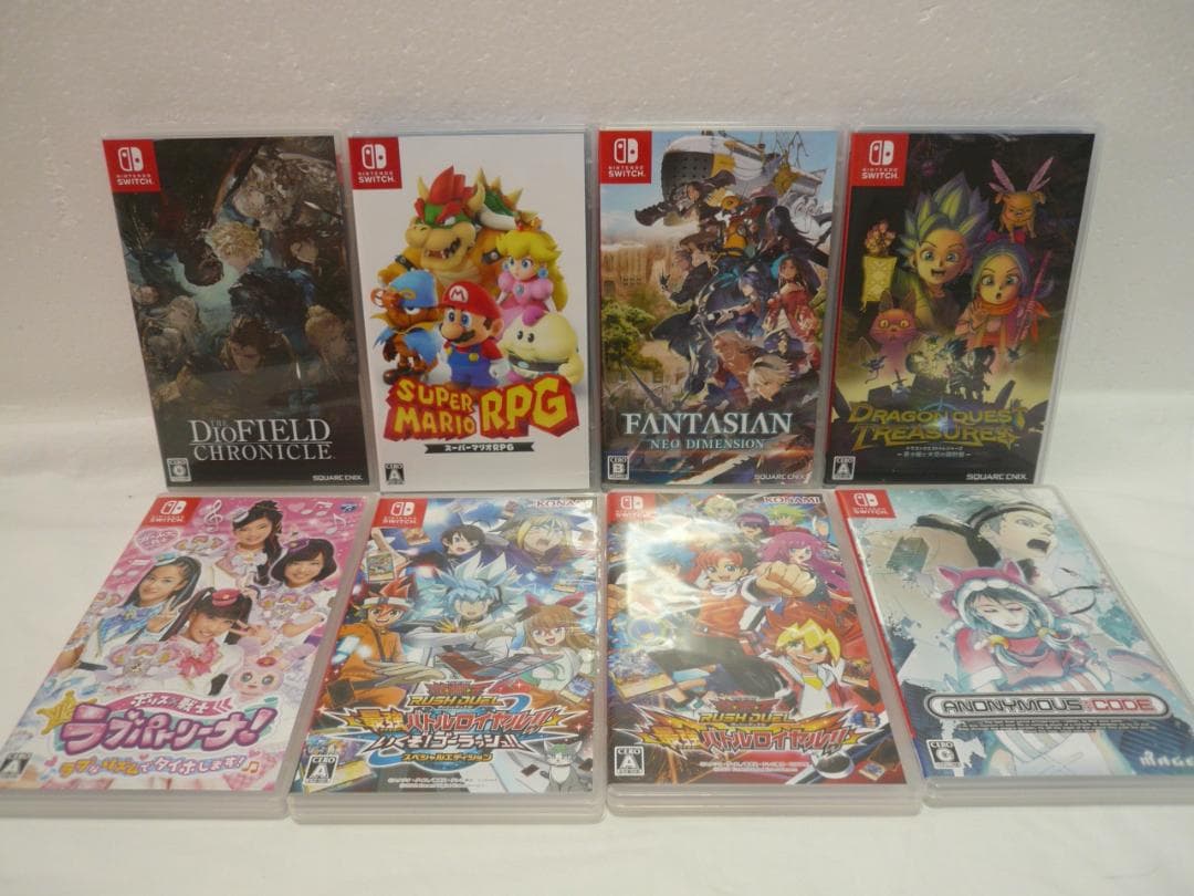 Switchソフト８本まとめセット ファンタジアン マリオRPG他