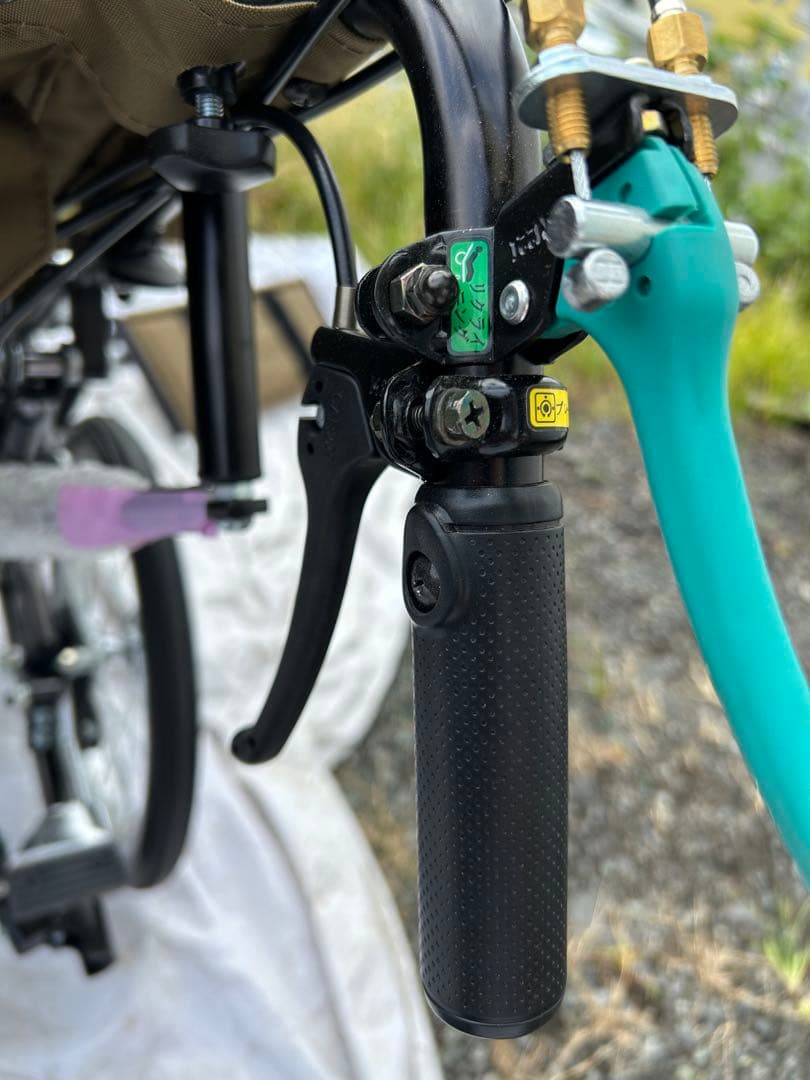 Miki 未使用品　リクライニング介助用車椅子 カーキ色