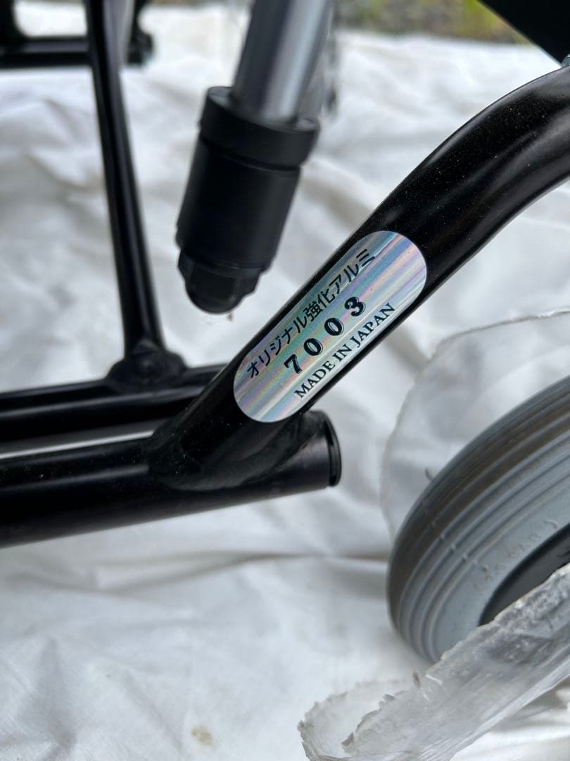 Miki 未使用品　リクライニング介助用車椅子 カーキ色