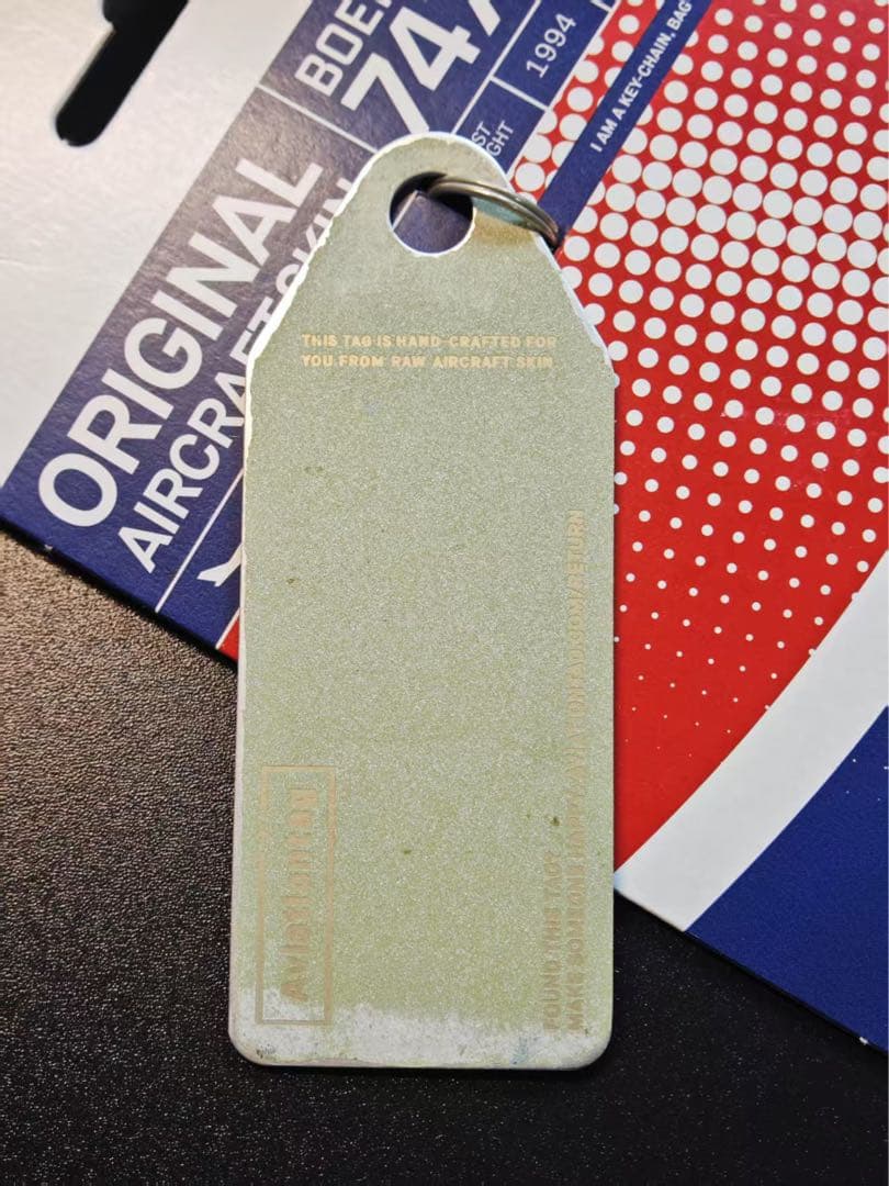 ブリティッシュ航空 Aviationtag ボーイング747-400