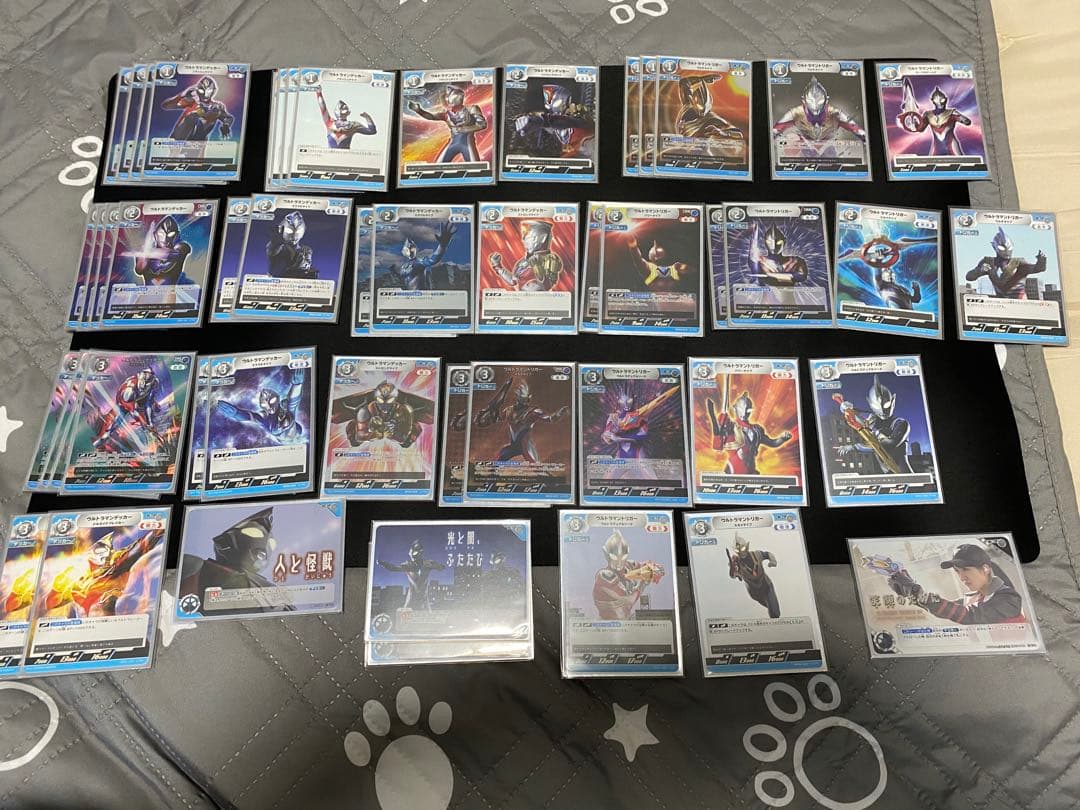 ウルトラマンカードゲーム　デッキ6種 プレイマット2種　PRカード２枚　セット