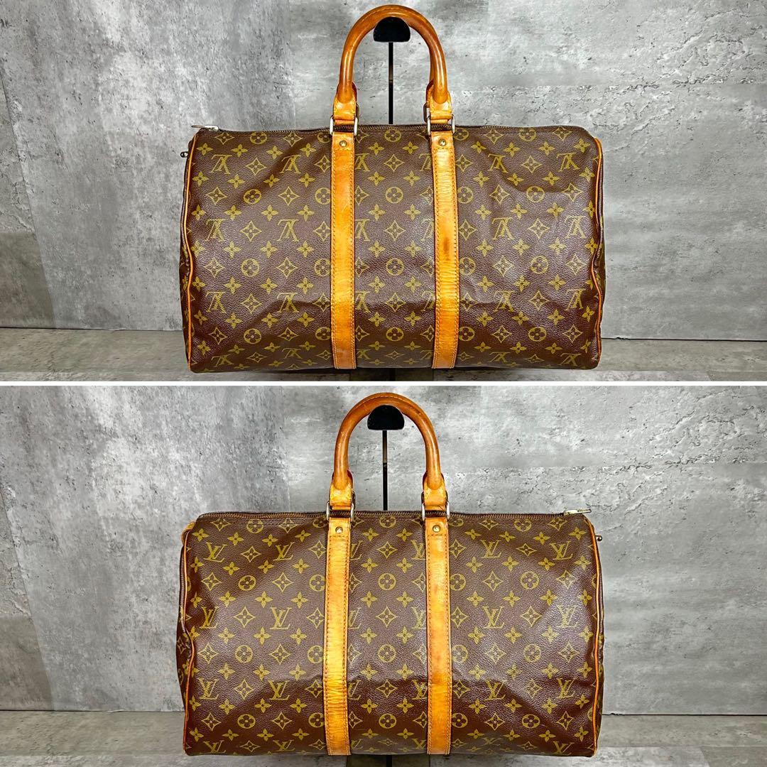 オールド ルイ ヴィトン 70年代 ヴィンテージ キーポル45 モノグラム