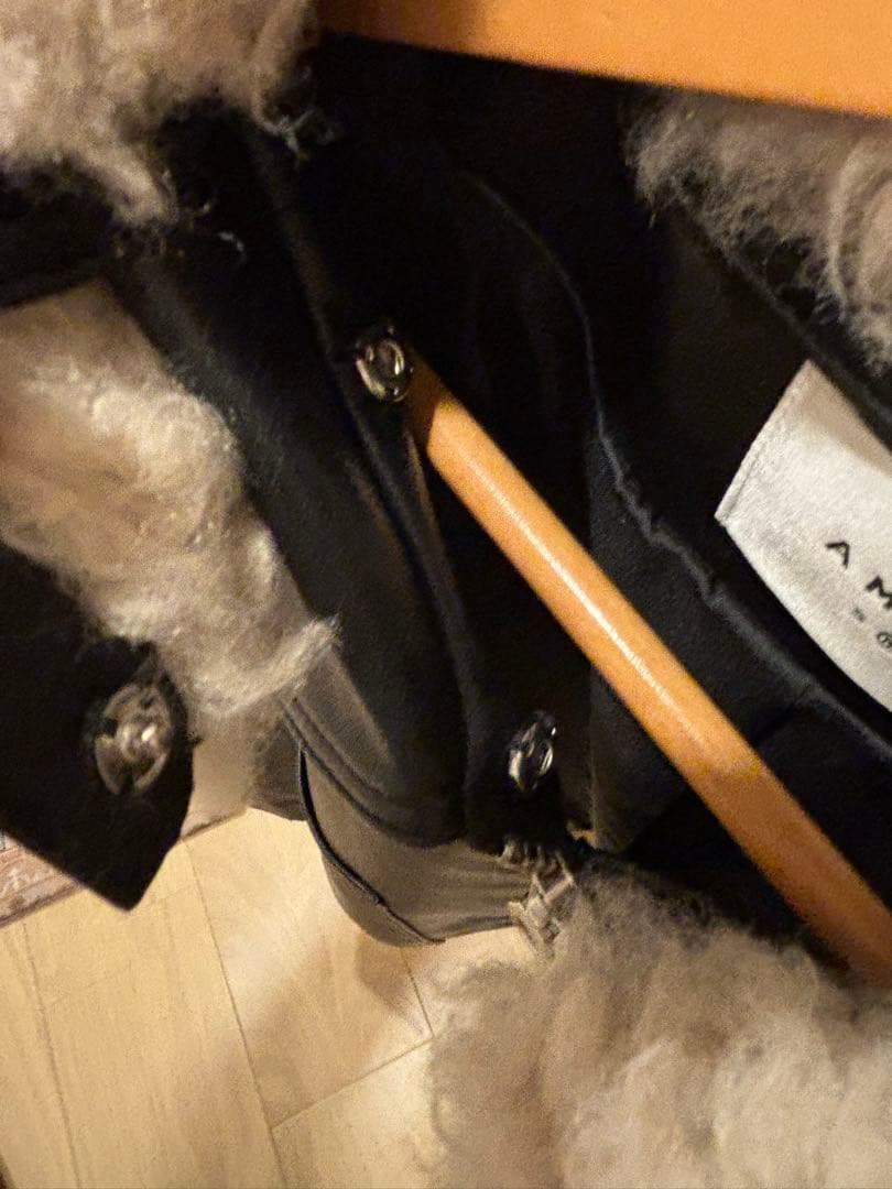 AMERI VINTAGE☆COMPACT FAKELEATHER JACKET