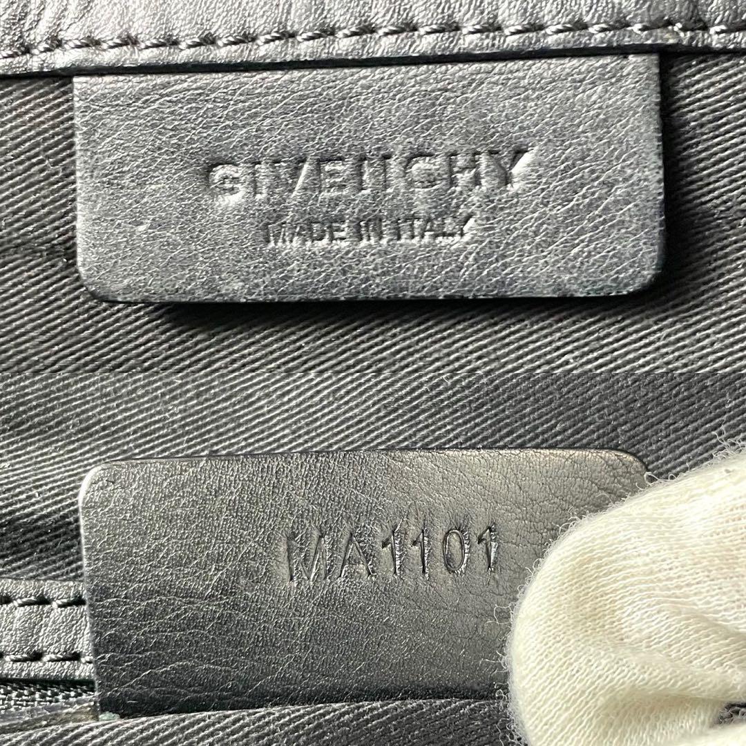 GIVENCHY ナイチンゲール 2way ジバンシー ボストンバッグ 濃紫