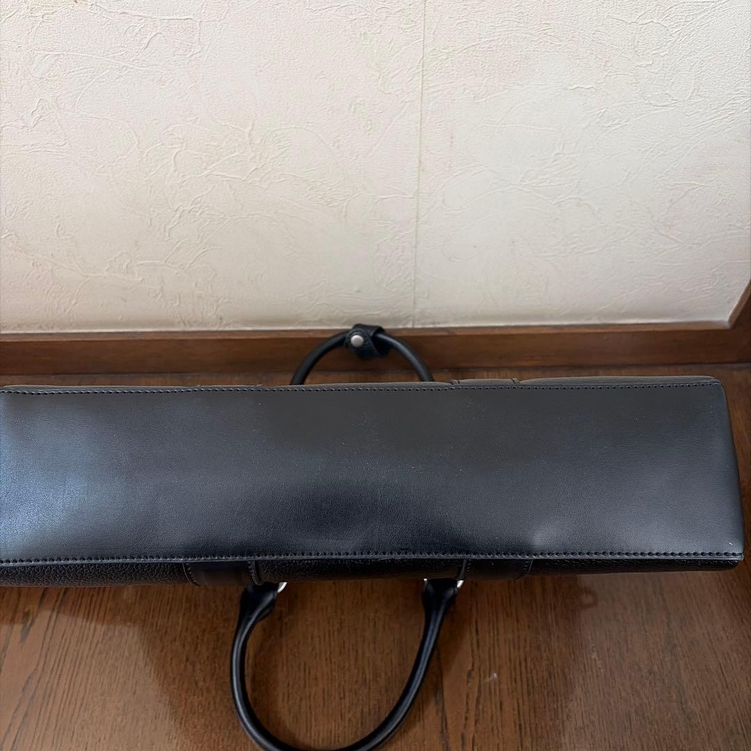 Brooks Brothers 合皮ビジネスバッグ 黒