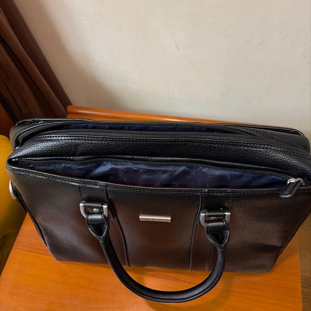 Brooks Brothers 合皮ビジネスバッグ 黒