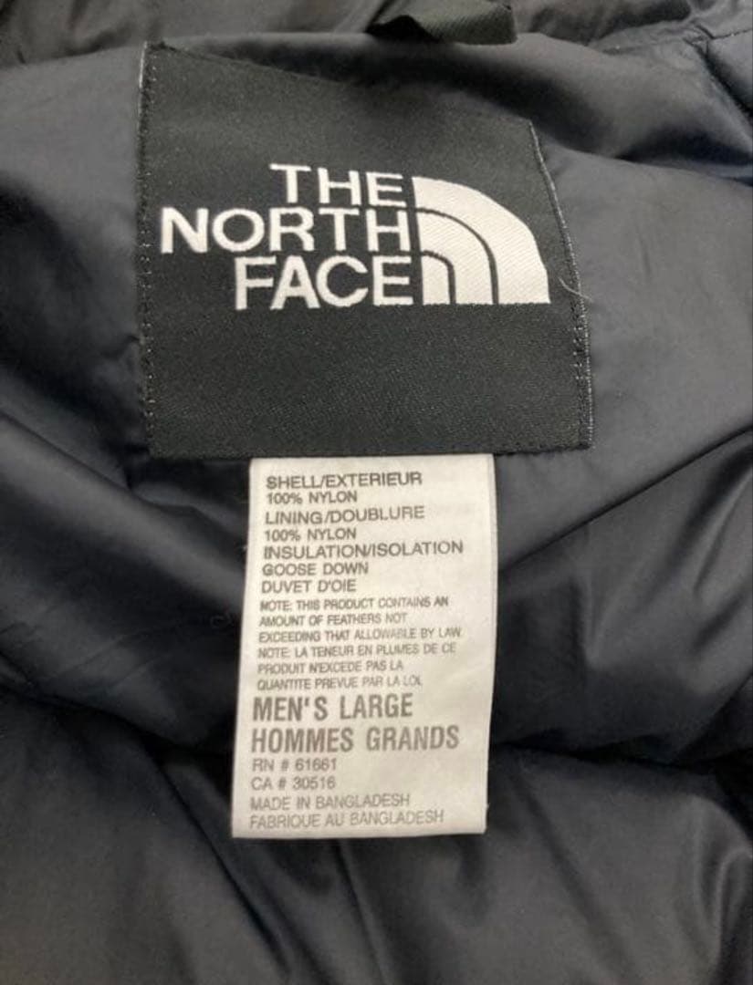 THE NORTH FACE ダウンジャケット メンズL ブラック