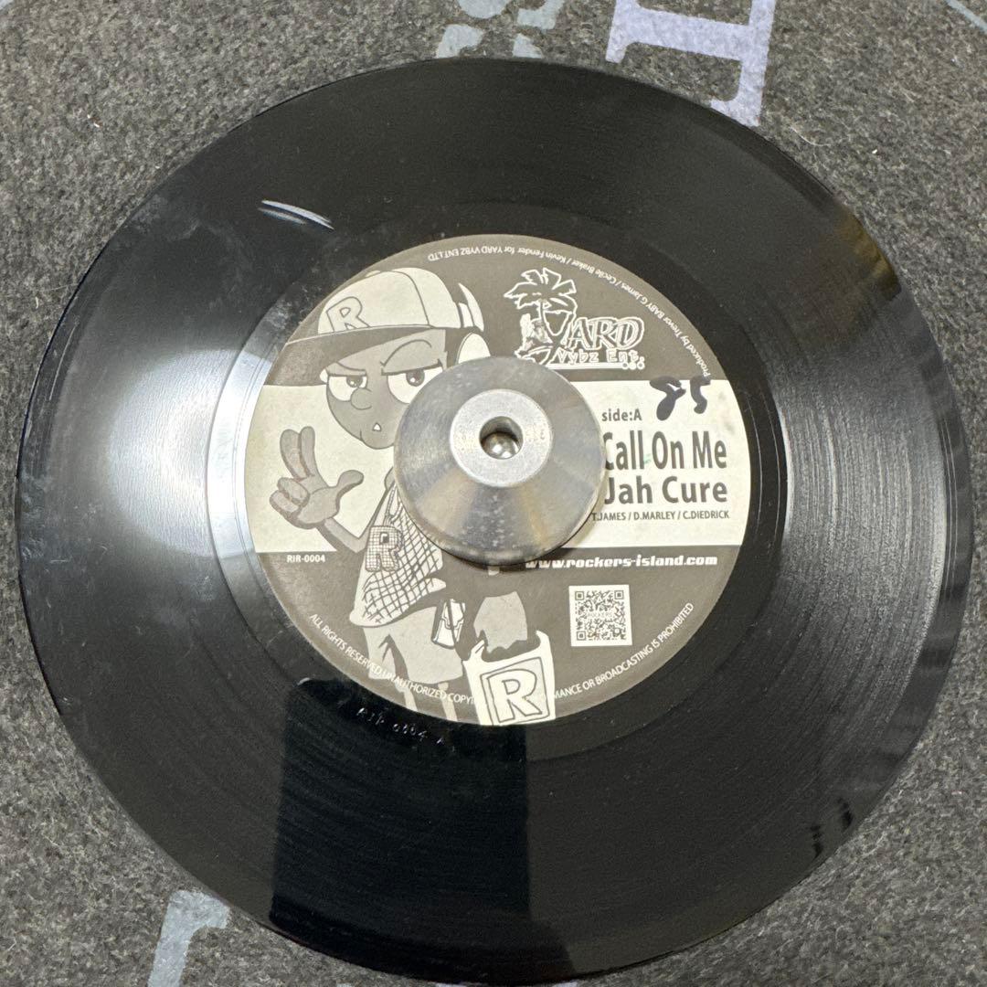 JAH CURE/CALL ON ME レゲエ レコード