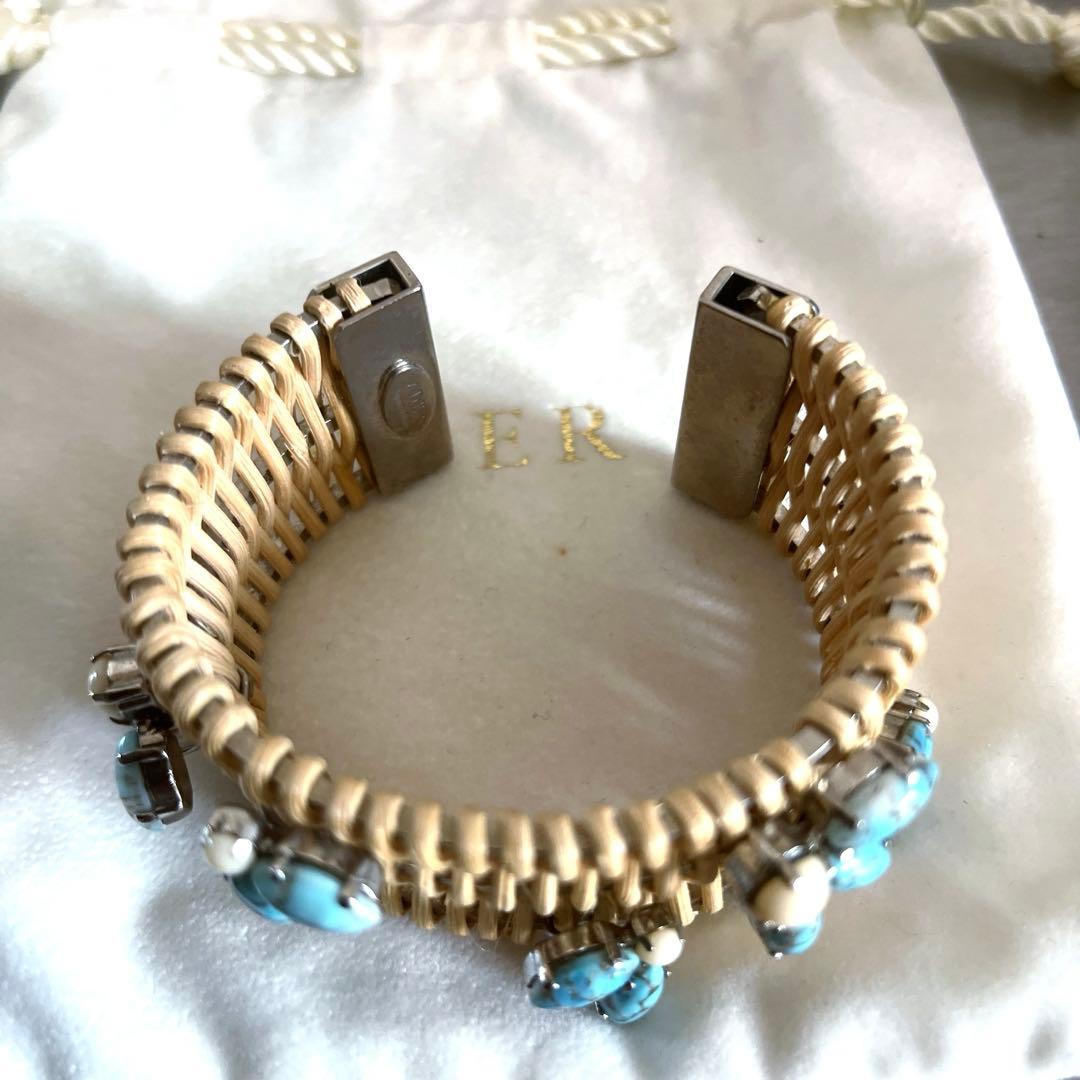 ADER アデル　ラタン バングル・リストバンド　蜂モチーフ