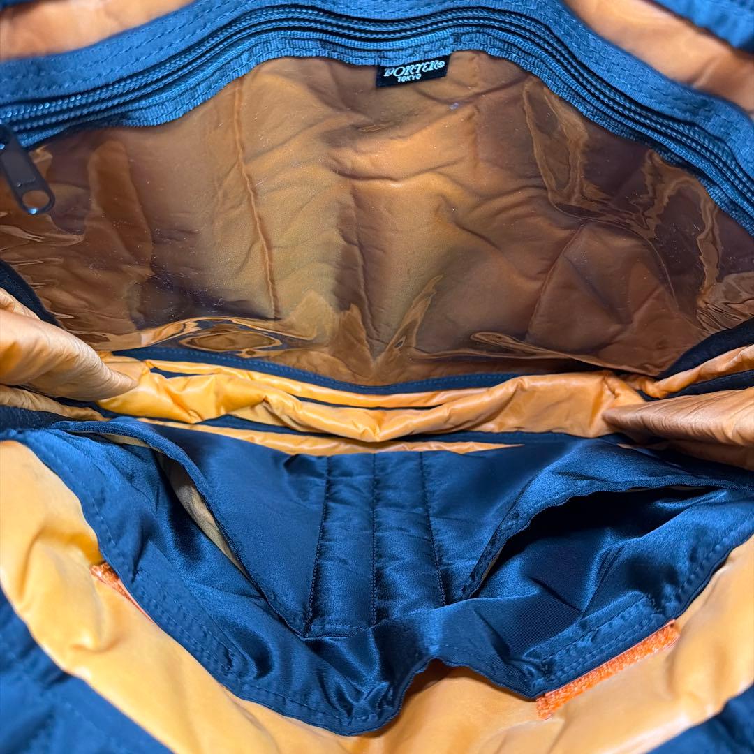 PORTER ポーター 2wayトート ショルダー付き 黒　タンカー