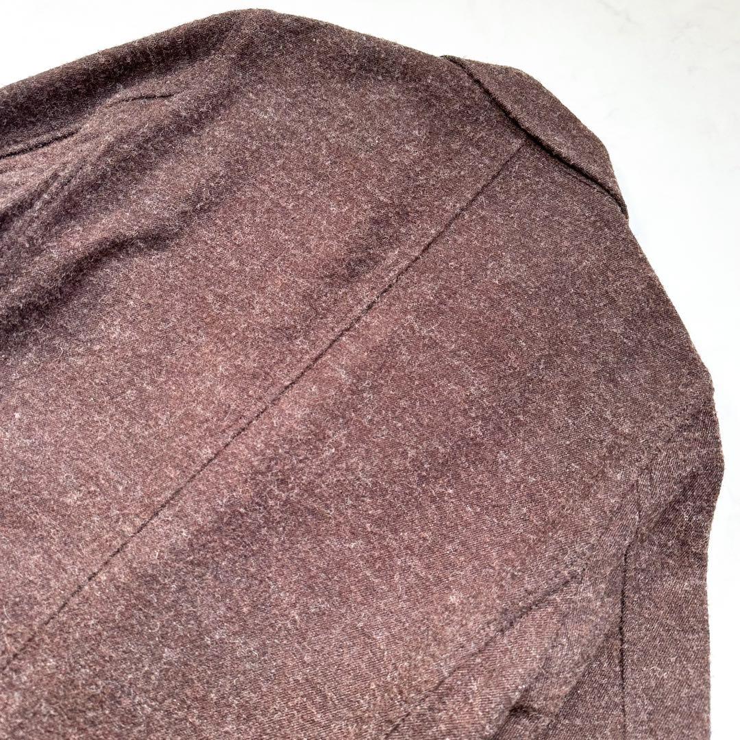 BEAMS＋ ツイードフィールドジャケット メンズ 秋冬 ダークブラウン S