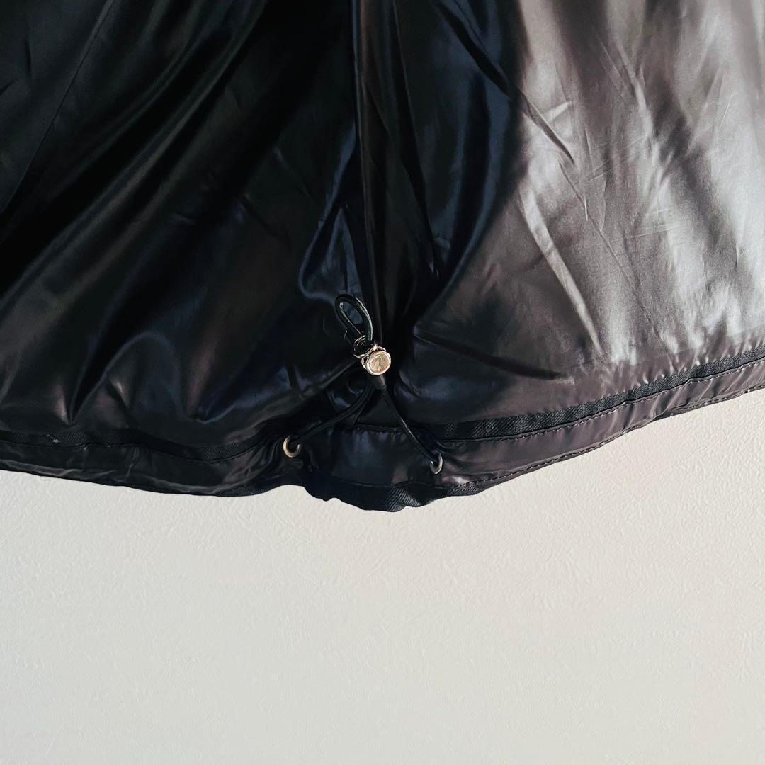 【美品】EDIFICE ダウンベスト　ブラック　Lサイズ