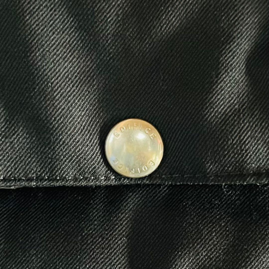 【美品】EDIFICE ダウンベスト　ブラック　Lサイズ