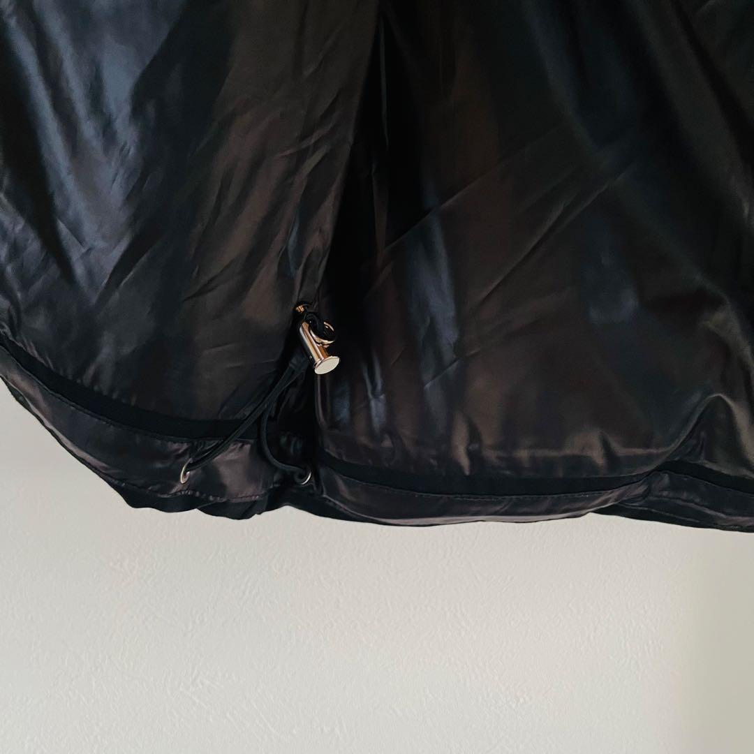 【美品】EDIFICE ダウンベスト　ブラック　Lサイズ