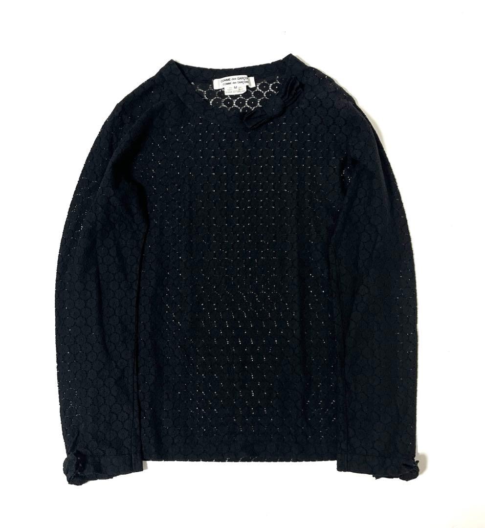 コグマ様 コムデギャルソン コムコム メッシュシャツ M