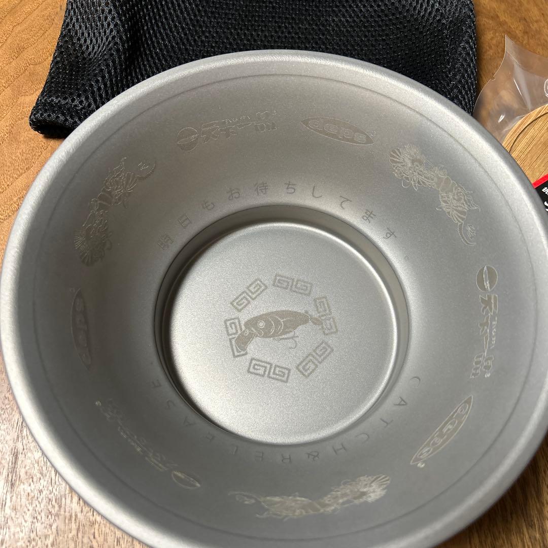 天下一品 DEPS チタンラーメンどんぶり
