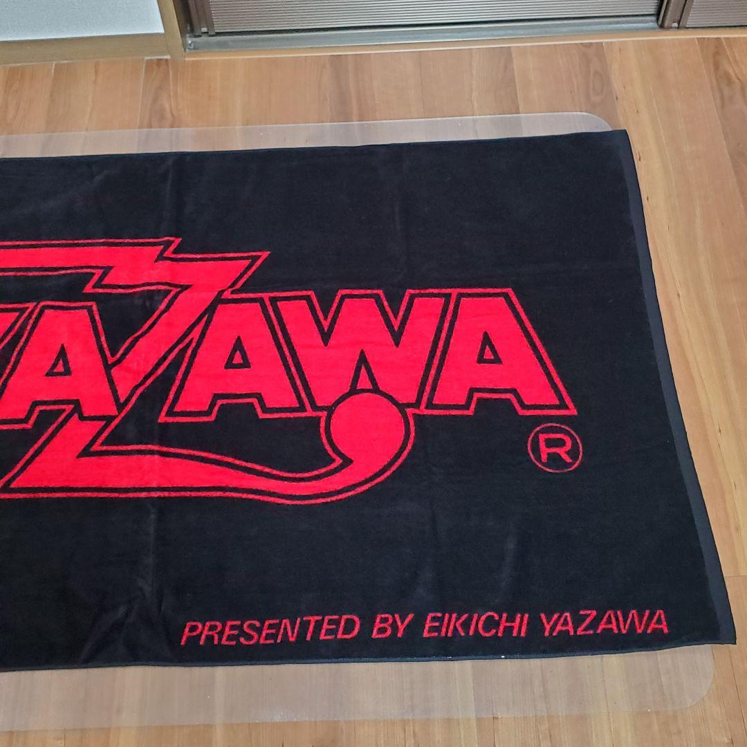 【希少品】矢沢永吉 ビーチタオル ブラック レッド