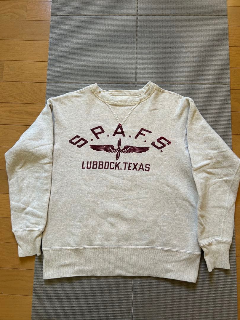 ウエアハウス SPAFSスウェット オートミール 40