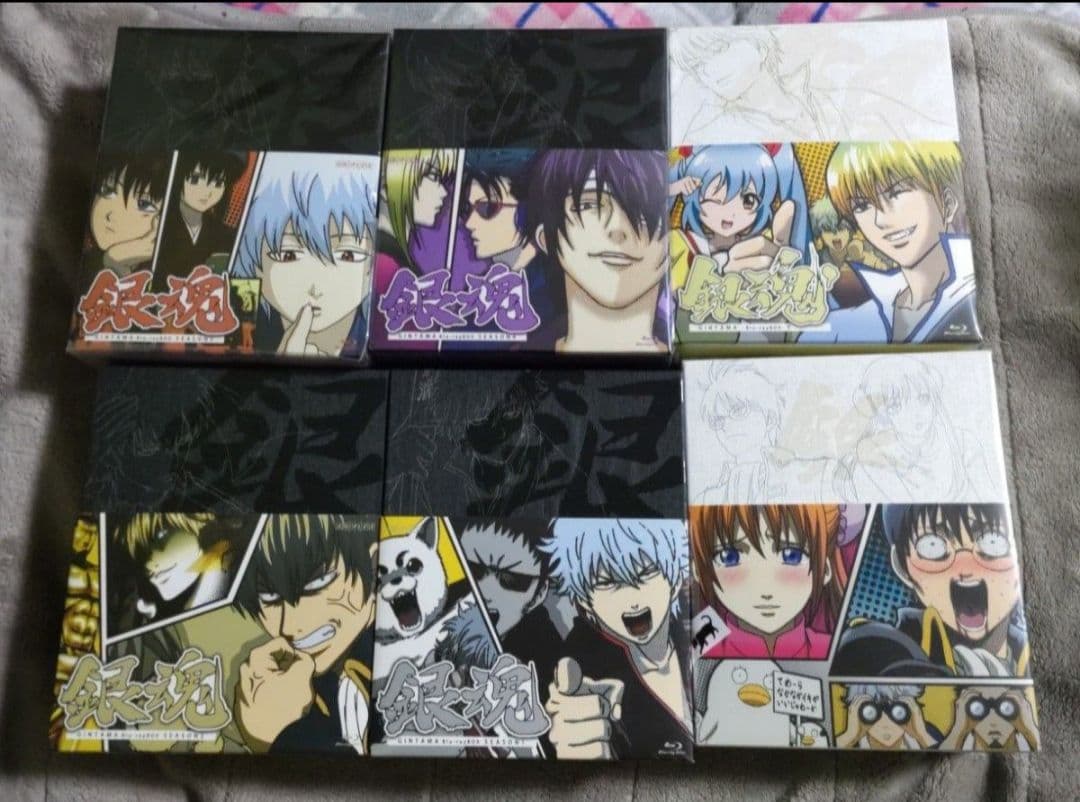 銀魂 Blu-rayBOX 其ノ壱〜其ノ四 上巻 下巻 6点（初回限定）セット