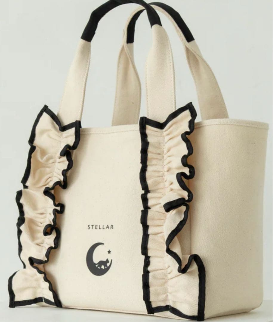 STELLAR ２WAYフリルバッグ 天月 アパレル バッグ ホワイト