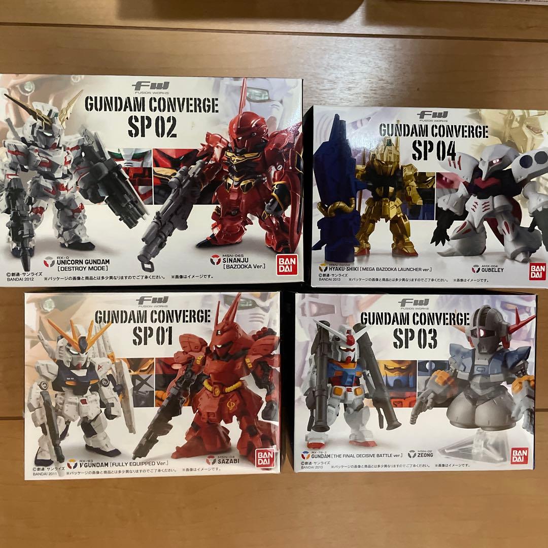 GUNDAM CONVERGE フィギュアセット 全16体