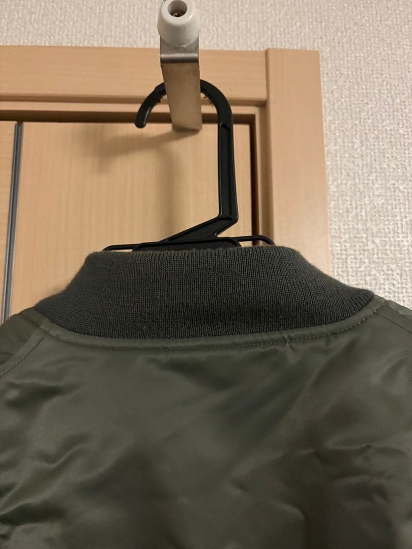 ジャケット・アウター LENO MA-1 JACKET SAGE GREENSIZE0